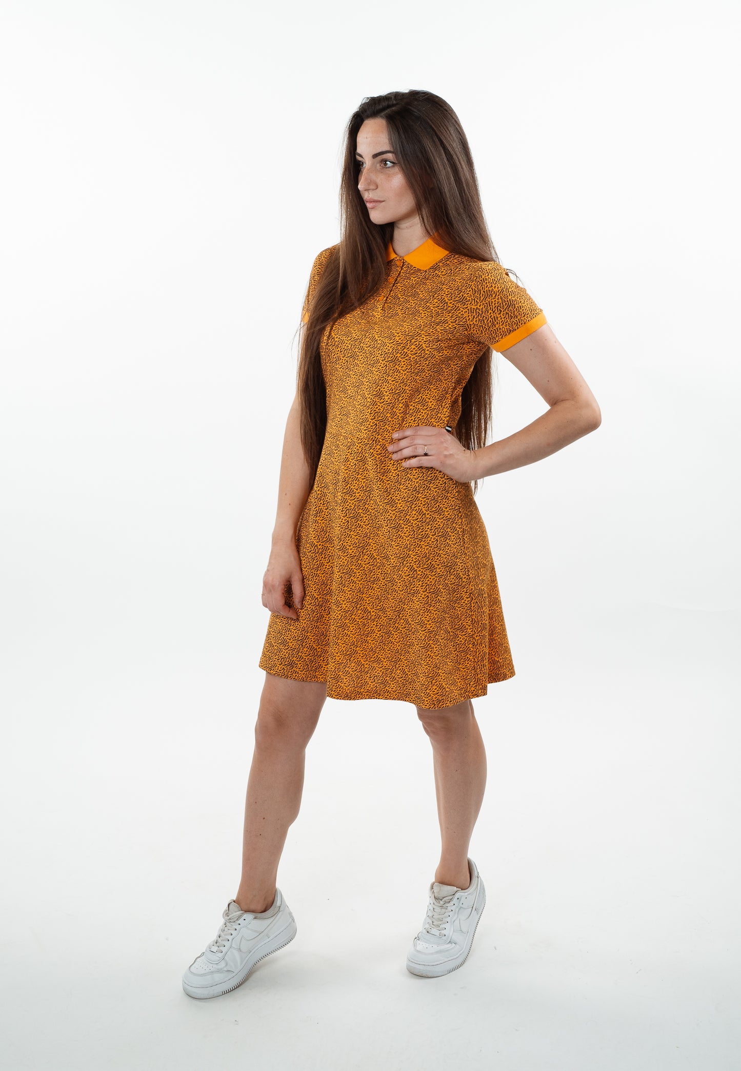 Rozy -Organic Dress - Orange