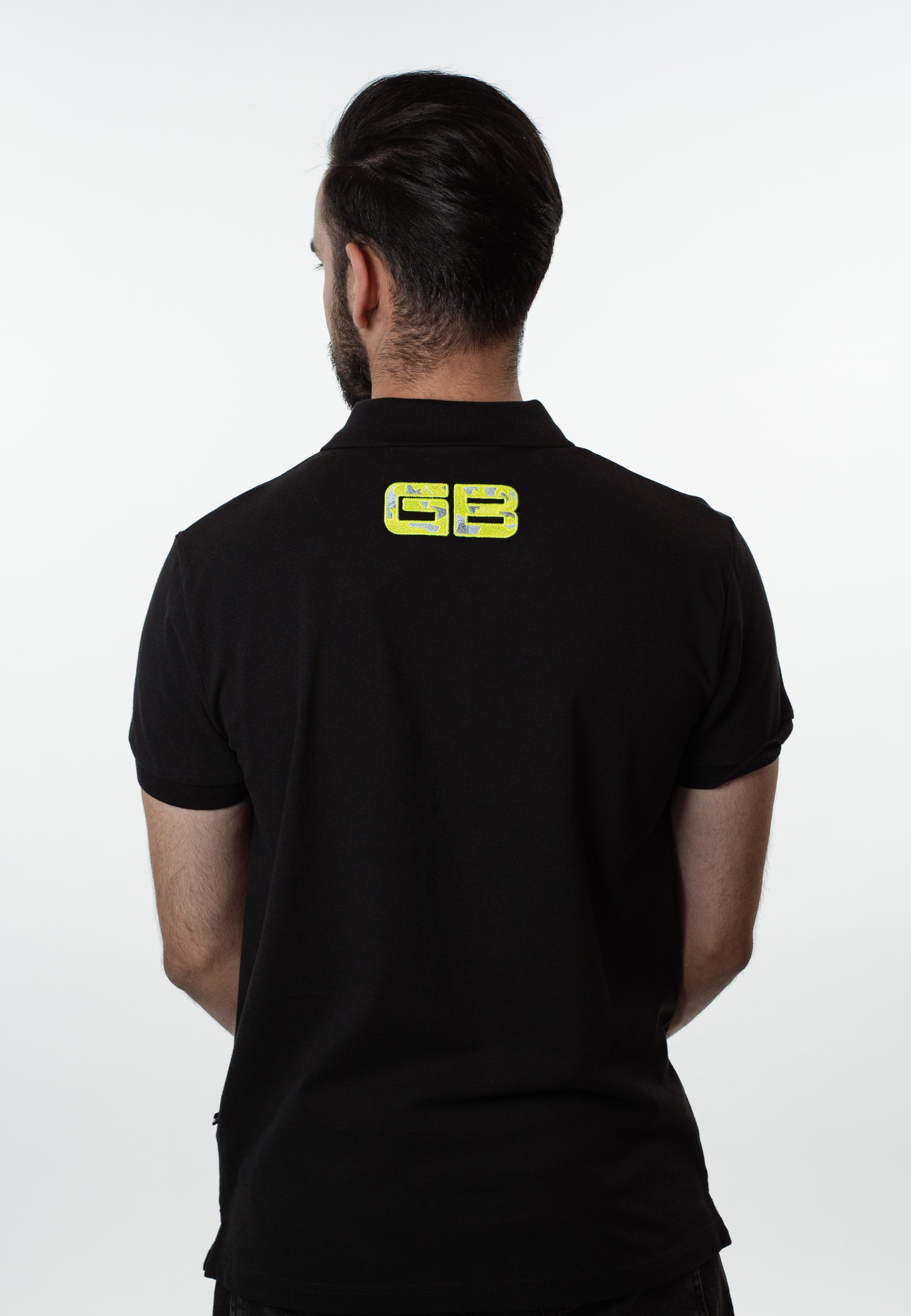 Sign - Organic Polo-shirt - Black/Green
