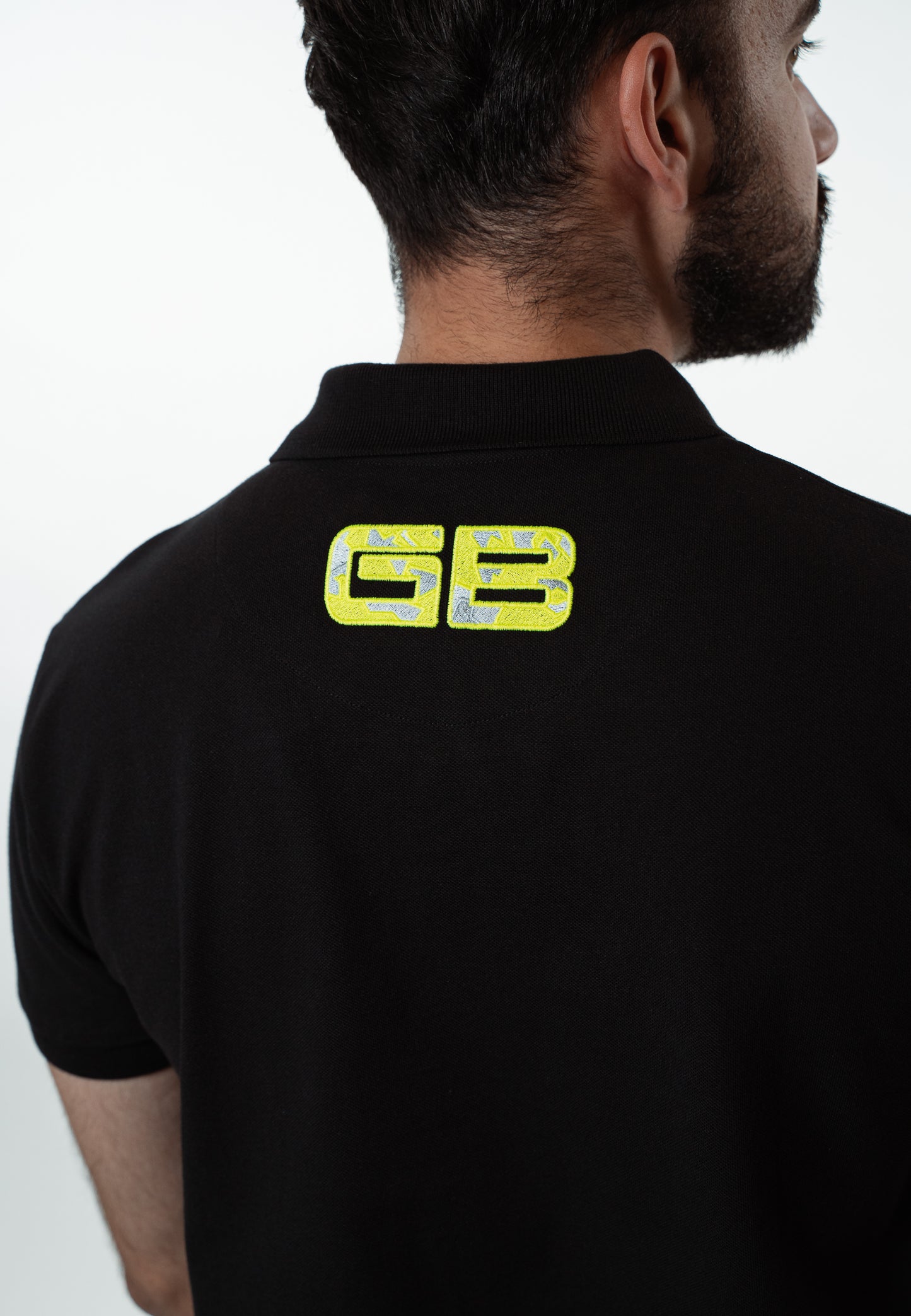 Sign - Organic Polo-shirt - Black/Green