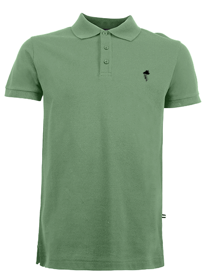 Apollo - Organic Polo-shirt - Green/Black