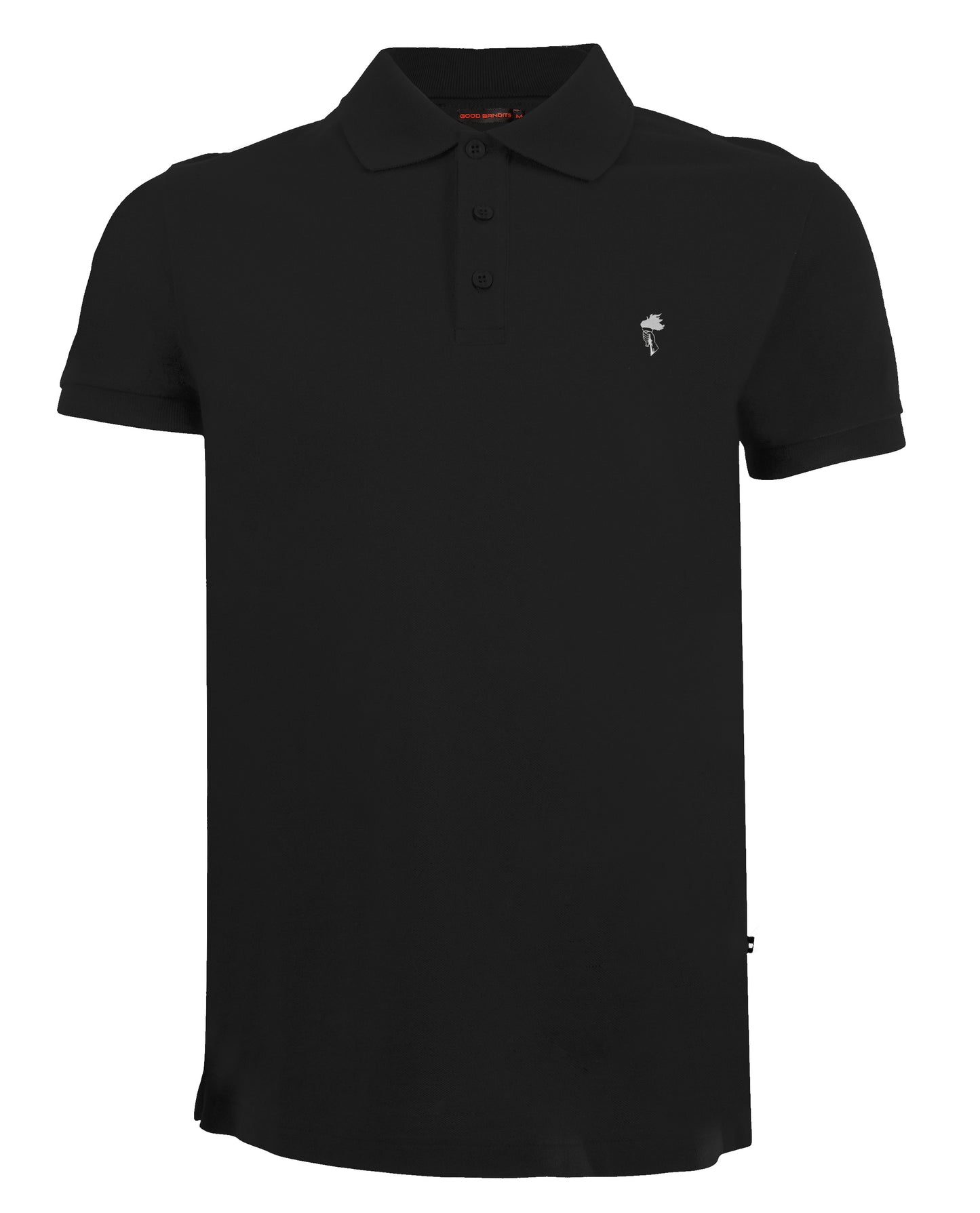 Apollo - Organic Polo-shirt - Black/White