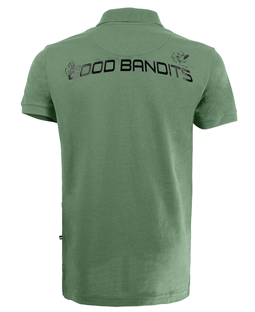 Apollo - Organic Polo-shirt - Green/Black