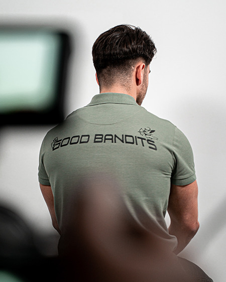 Apollo - Organic Polo-shirt - Green/Black