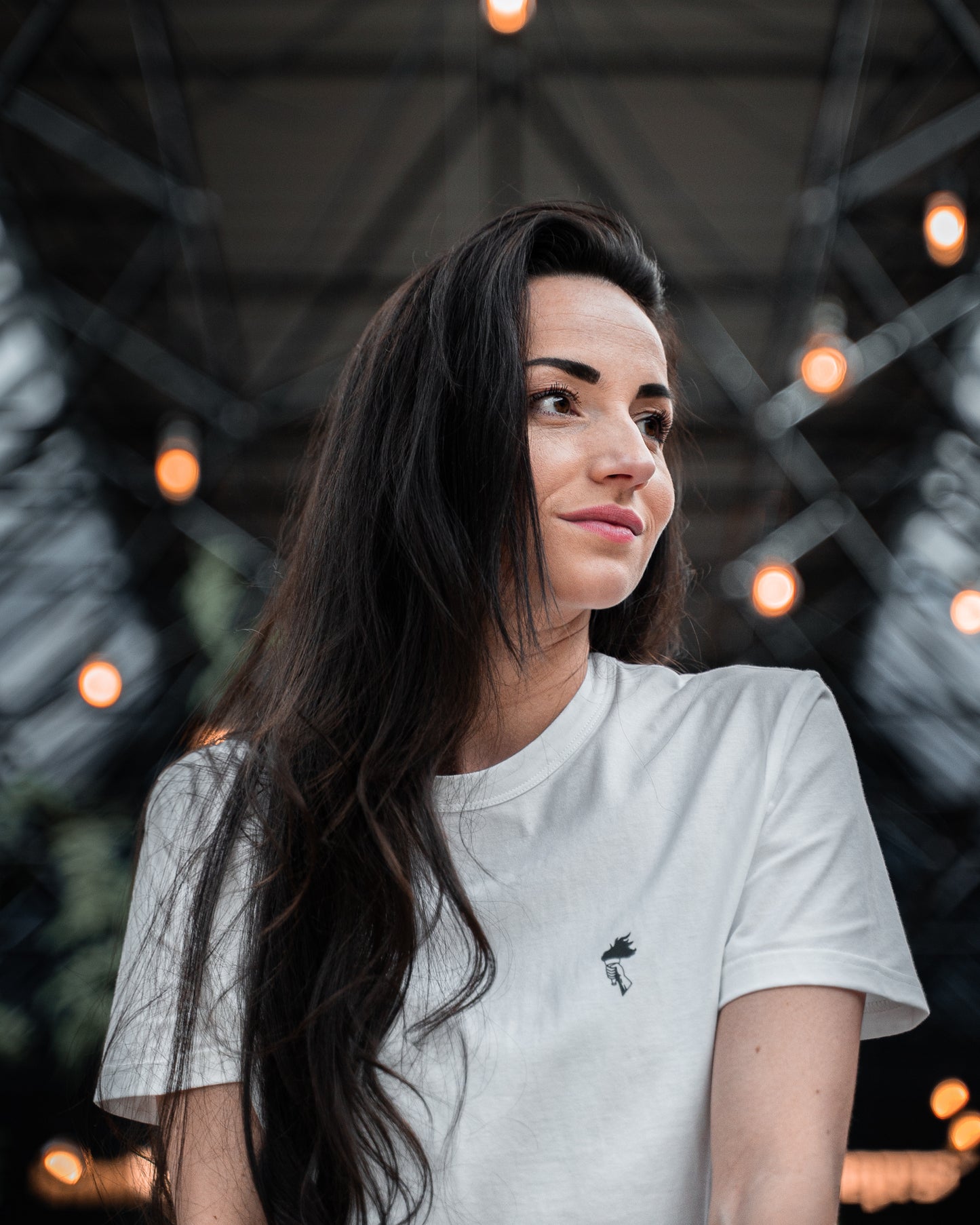Apollo - Organic T-shirt - White/Black