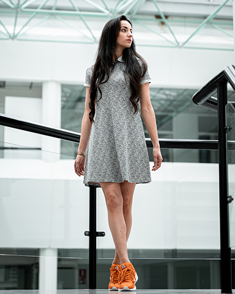 Rozy -Organic Dress - GREY