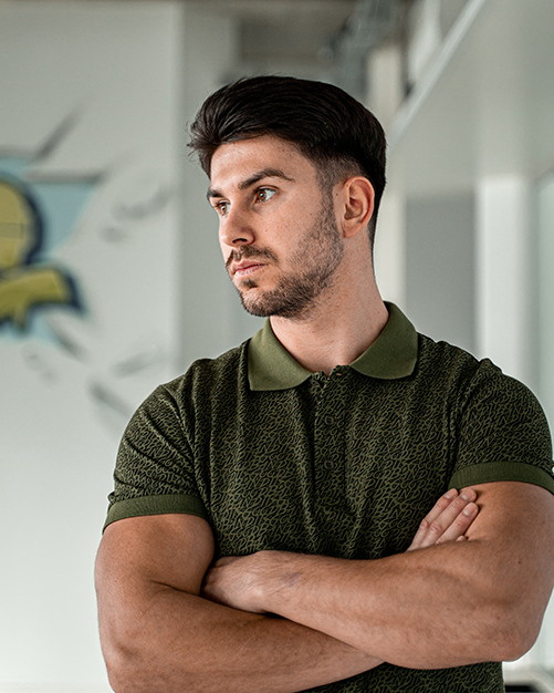 Iconic - Organic Polo-shirt - Green