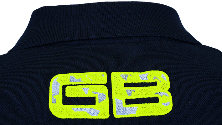 Sign - Organic Polo-shirt - Black/Green