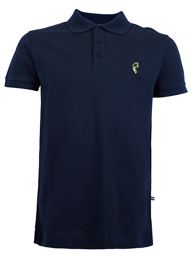 Sign - Organic Polo-shirt - Black/Green