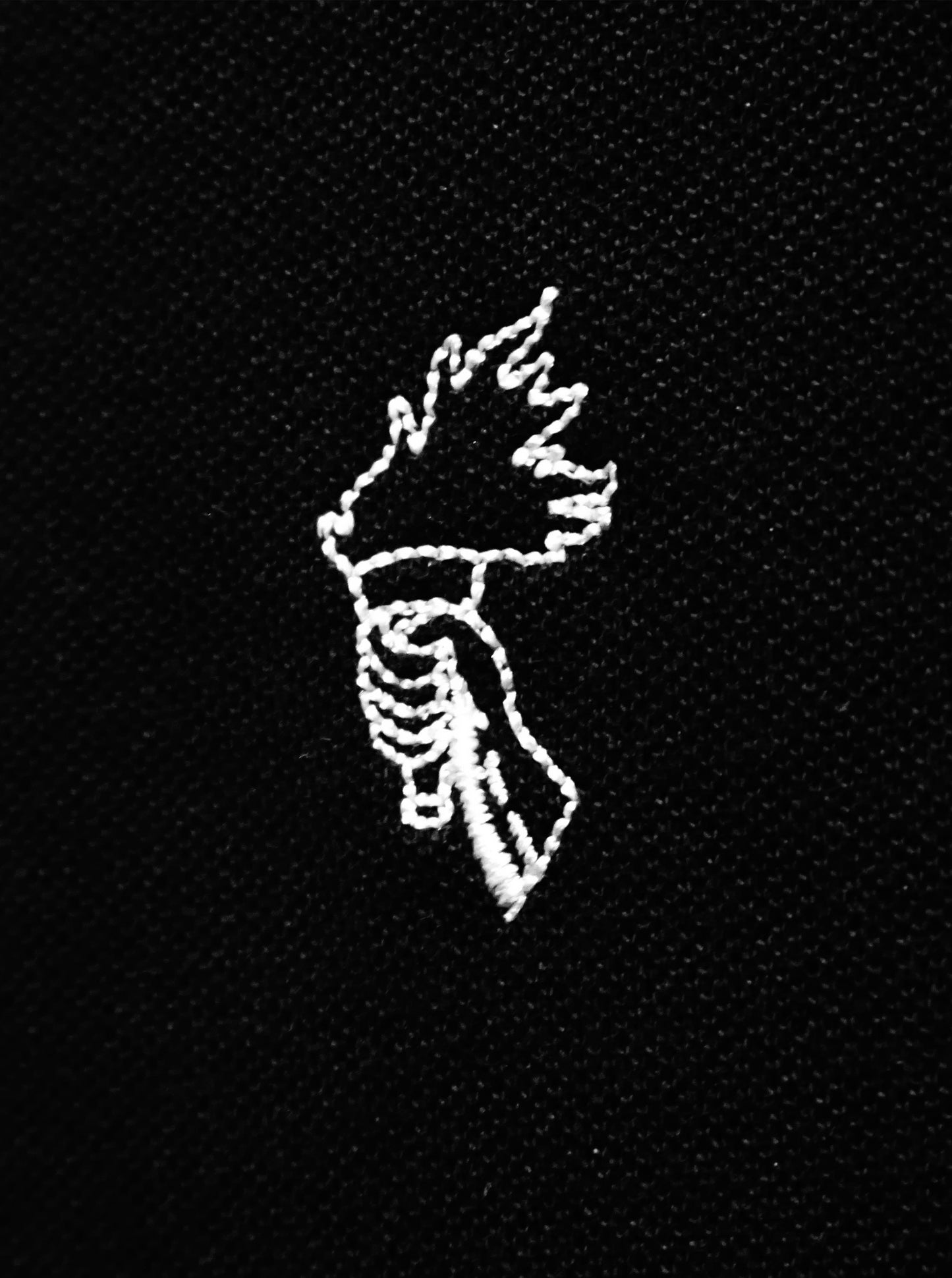 Sign - Organic Polo-shirt - Black/White