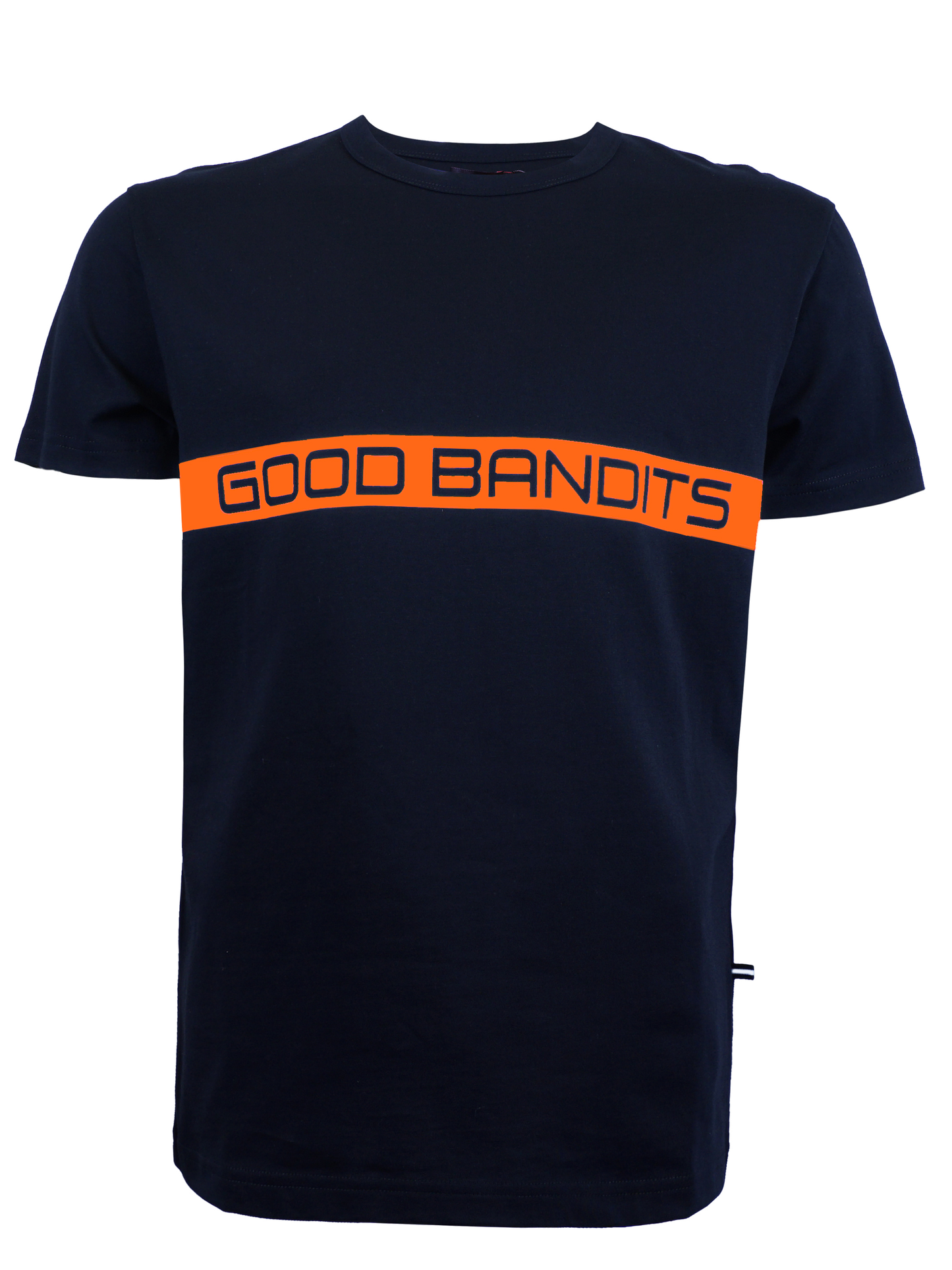 IMPACT - Organic T-shirt - Black/Orange