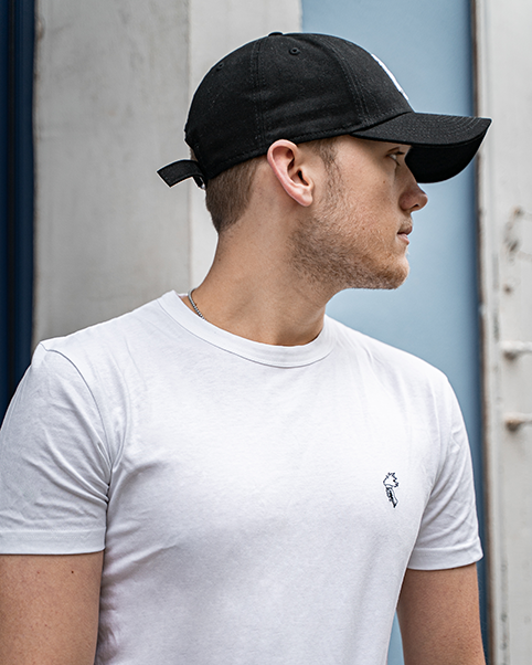 Sign - Organic T-shirt - White/Black
