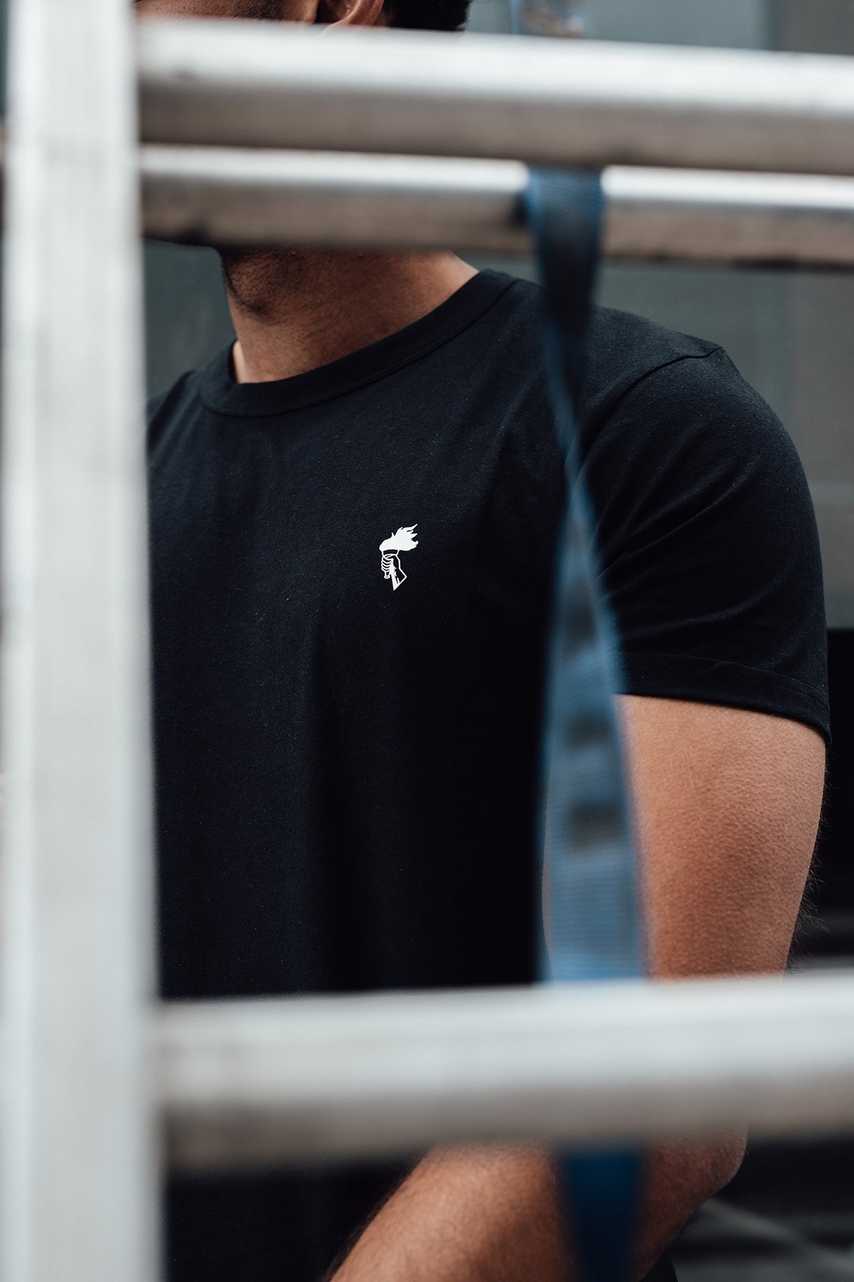Apollo - Organic T-shirt - Black/White