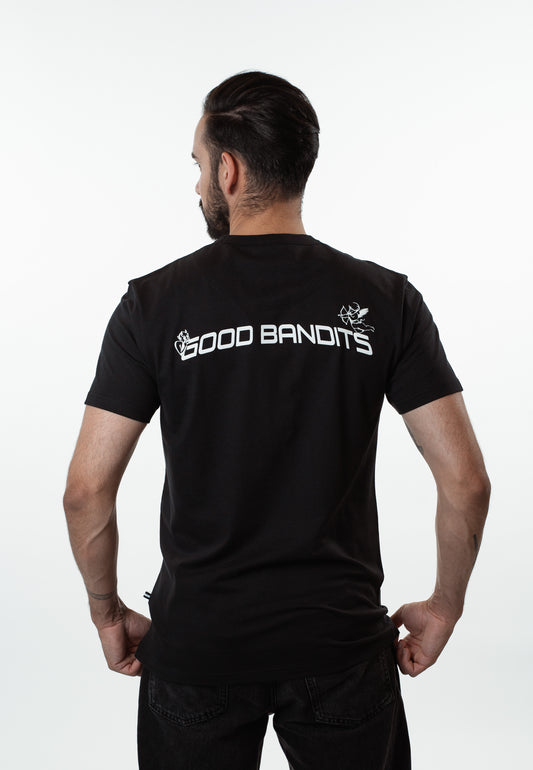 Apollo - Organic T-shirt - Black/White