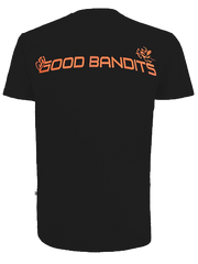 Good Bandits™ Organic T-shirt - Dangel - Black/Orange