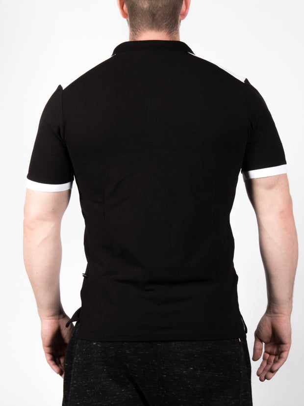 Good Bandits™ - Polo-shirt - First - Black/White